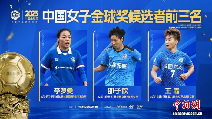 2025中国金球奖揭晓 蒯纪闻王霜等入围多奖项引关