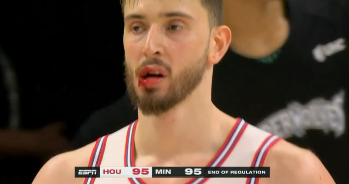 杜兰特30+8+2抢断申京30+6+4盖帽 火箭加时惜败