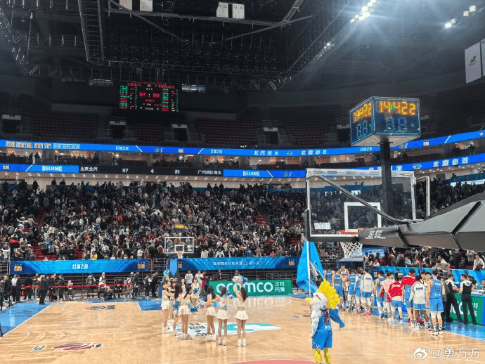北京男篮力克广州男篮 杰曼关键三分助球队取胜