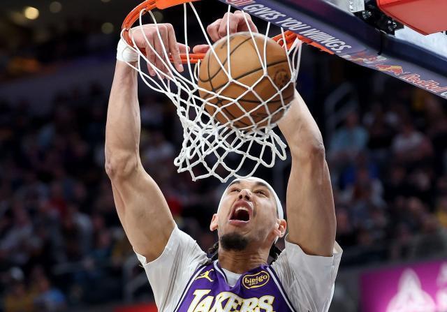 湖人双塔撑起内线 阿顿海斯联手助球队三月豪取